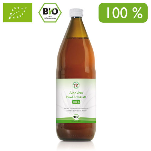 Aloe Vera Bio Direktsaft 100%, 1000ml